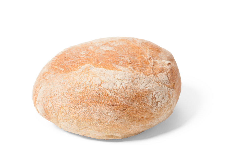 Photo of Round ciabatta roll