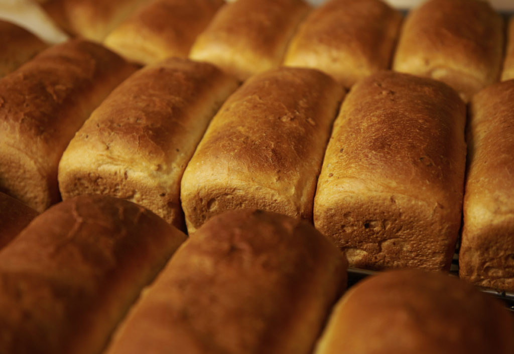 loaf of white bread